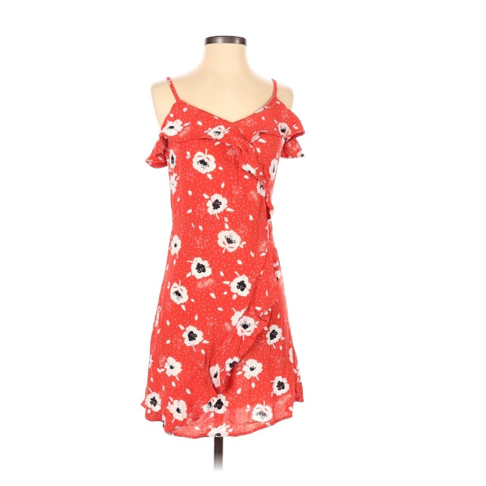 Short Sleeve Floral Dress